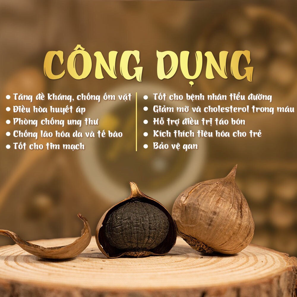 Black Solo Garlic - Tỏi đen cô đơn Huta