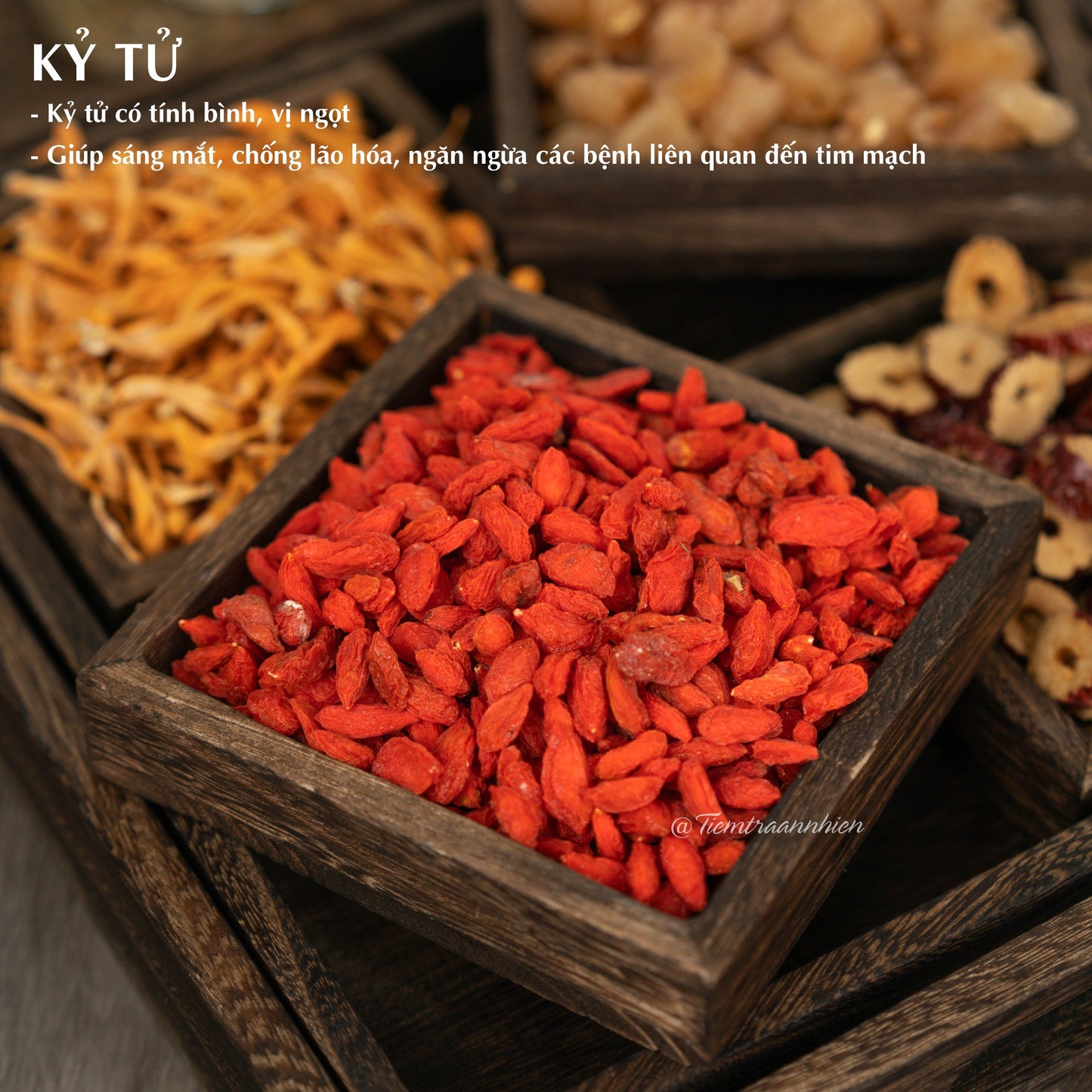 Four Flavor Herbal Cordyceps Tea - Đông trùng hạ thảo